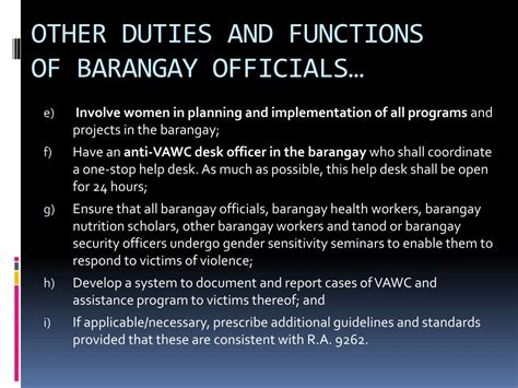 plataporma for barangay captain|The powers of your barangay captain .